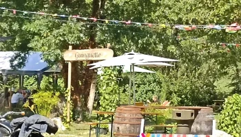 La p'tite table de Bel ébat guinguette bel ébat écluse 17430 champdolent - Champdolent