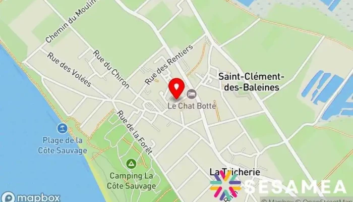 A Louest Carte - Saint-clément-des-baleines