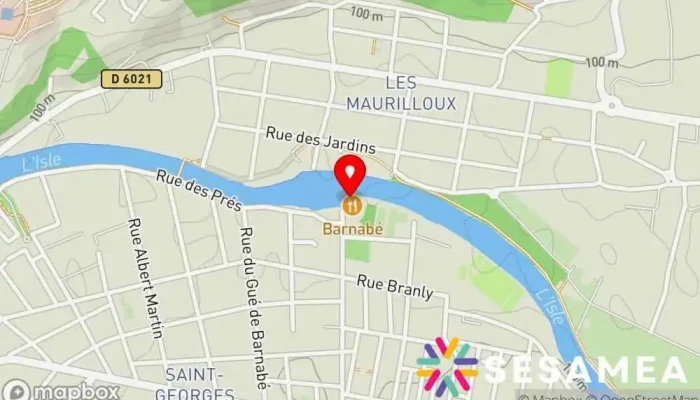 Alfred Sinvite A Barnabe Carte - Boulazac Isle Manoire
