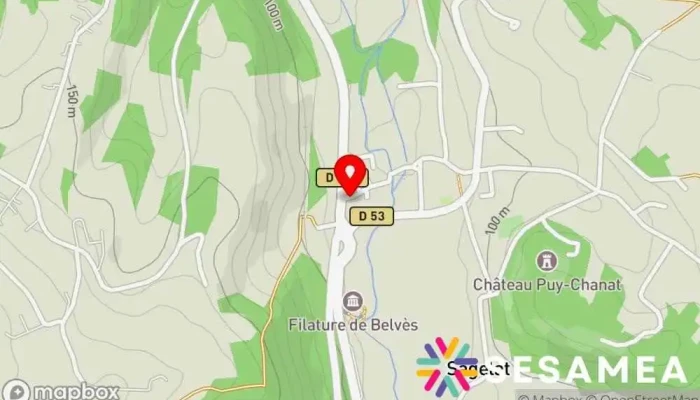Auberge De La Nauze -  Carte - Sagelat