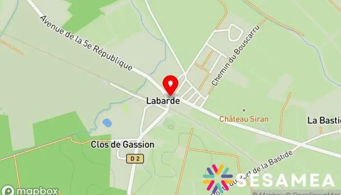 Auberge Des Grands Vins -  Carte - Labarde