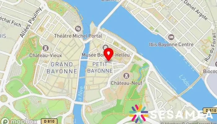 Auberge Du Cheval Blanc -  Carte - Bayonne