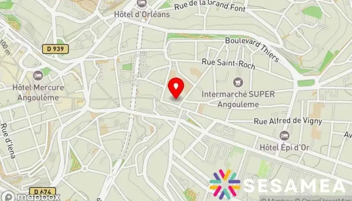 carte de Bar Restaurant de La Bussatte Pub (Cuisine gastronomique), Bar, Restaurant familial à Angoulême