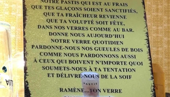 Cafe Central Menu - Bergerac