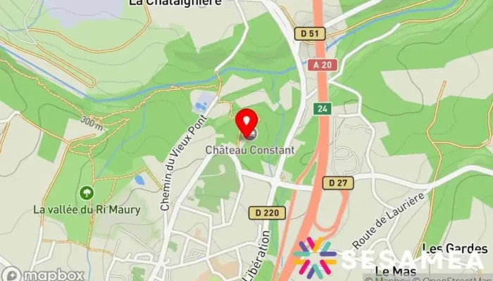 Chateau Constant Chateau Constant Carte - Bessines-sur-gartempe