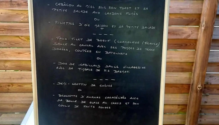 Chez Colette -  Menu - Beaulieu-sur-dordogne