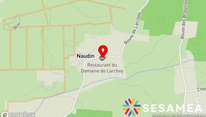 Domaine De Larchey -  Carte - Saint-médard-d'eyrans