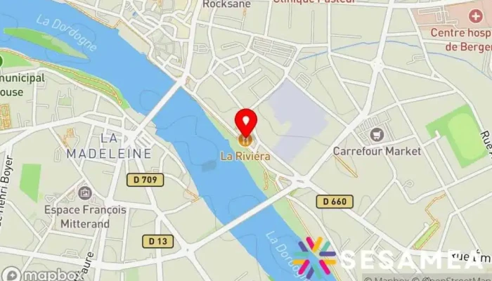 E34la Riviera3 Carte - Bergerac
