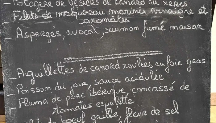 Empreinte -  Menu - Bergerac