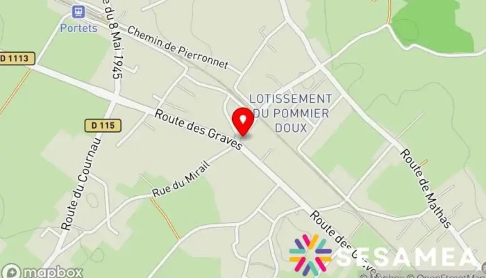 Hotel Rapin Carte - Portets