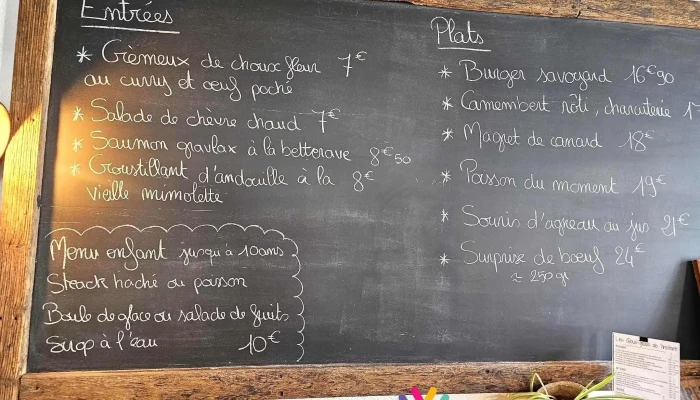 L Entre Potes Beauvoir Menu - Beauvoir-sur-niort
