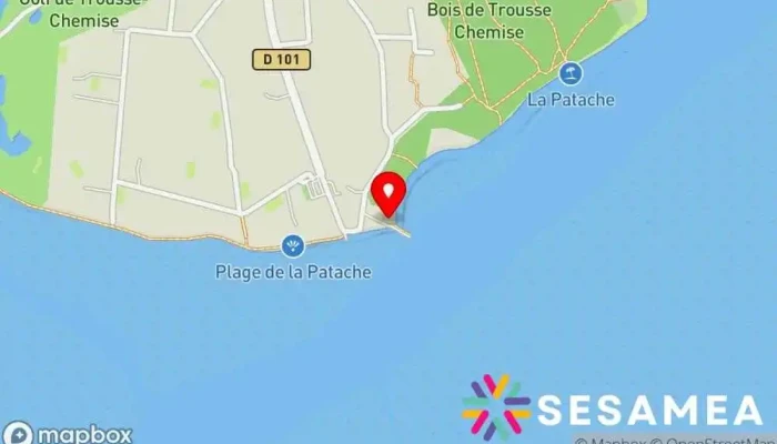 La Cabane De La Patache -  Carte - Les Portes-en-ré