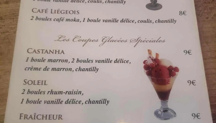 La Castanha -  Menu - Beynat