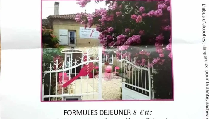 La Fourchette De Gueynard -  Menu - Gauriaguet