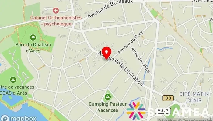 La Petite Auberge -  Carte - Arès