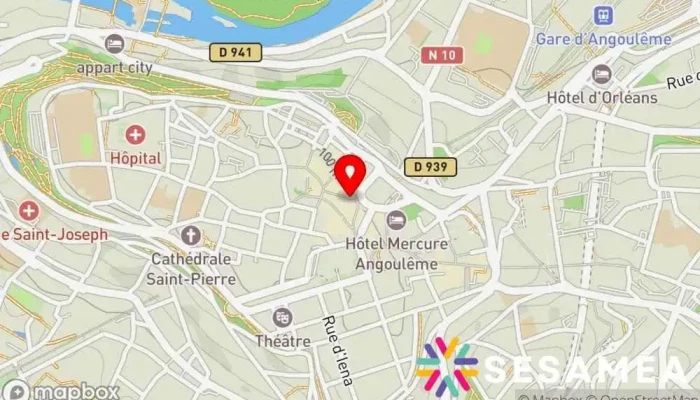 carte de La Souris Verte Bar à bières à Angoulême