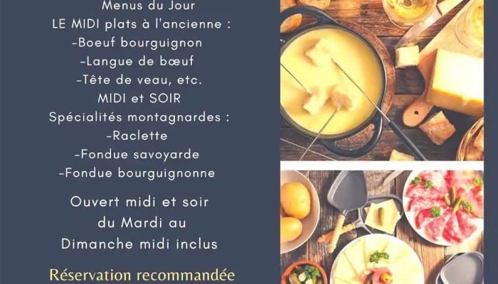 La Taverne Des Conferences Menu - Bergerac