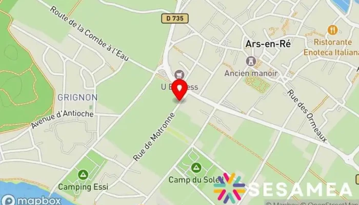 Langolino Italiano -  Carte - Ars-en-ré