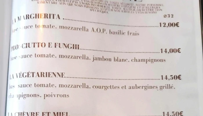 Langolino Italiano -  Pizzeria - Ars-en-ré