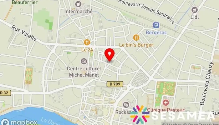Le 1896 -  Carte - Bergerac