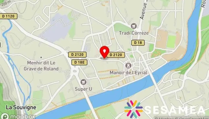Le 19 -  Carte - Argentat-sur-dordogne