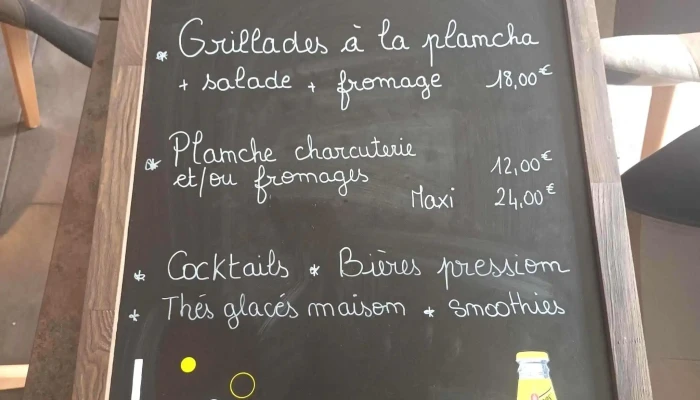 Le 19 -  Menu - Argentat-sur-dordogne