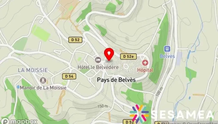 Le Cafe De Paris Carte - Pays De Belvès