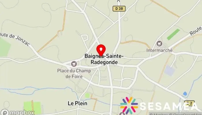 Le Comptoir -  Carte - Baignes-sainte-radegonde