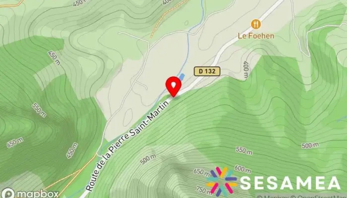 Le Foehn Auberge Pisciculture -  Carte - Arette