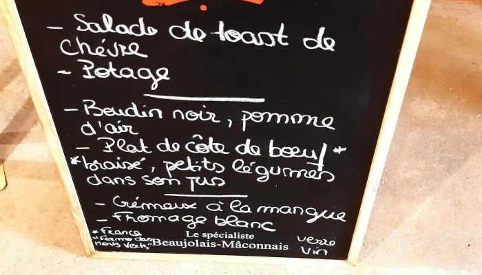 Le Guezt Menu - Balzac