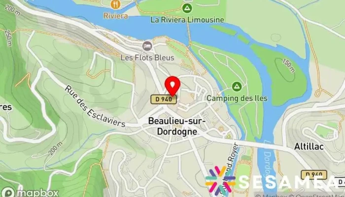 Le Medicis -  Carte - Beaulieu-sur-dordogne