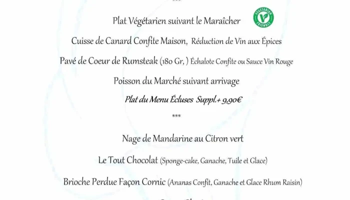 Le Petit Caboulot A Lisle Saint Georges En Gironde Pres De Bordeaux 33 Menu - Isle-saint-georges