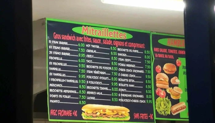 Le Plat Pays -  Menu - Niort