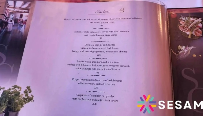Le Restaurant Du Griffier -  Menu - Granzay-gript
