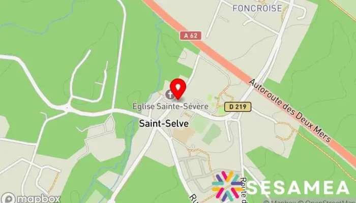 Le Saint Hubert -  Carte - Saint-selve