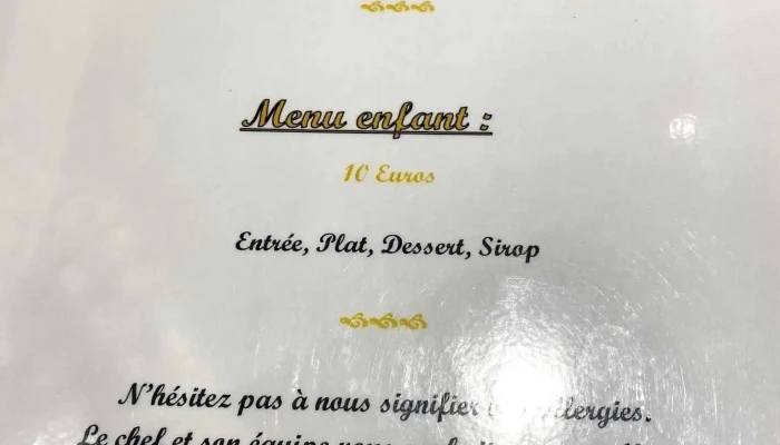 Le Saveur Vivre -  Menu - Bordes