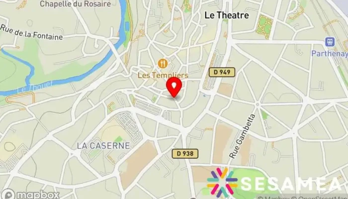 Le Sentier Des Saveurs -  Carte - Parthenay