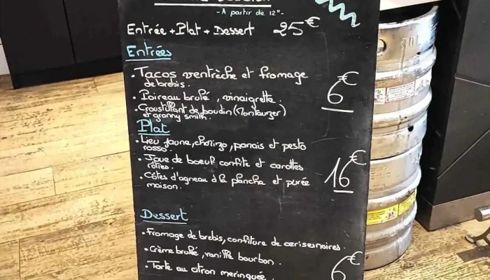 Le Tire Bouchon -  Menu - Bayonne
