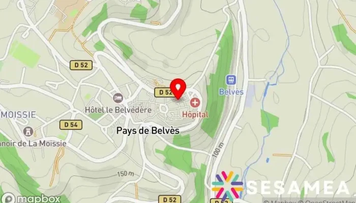 Lechappee Carte - Pays De Belvès