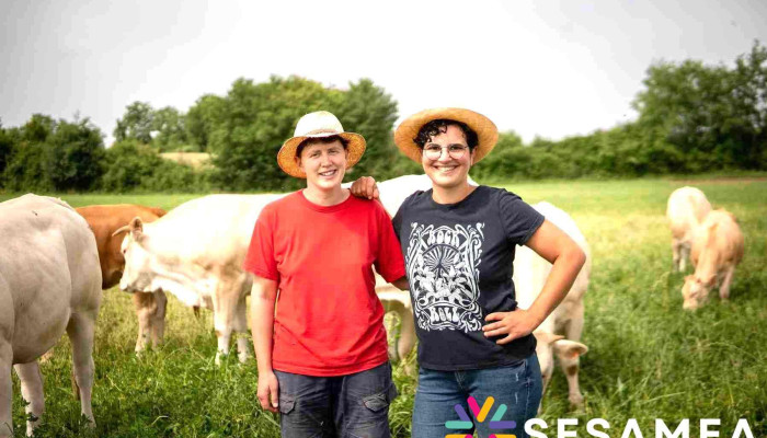 Leffrontee Effrontad   Biere Paysanne Boeuf Veau Bio Photos Du Proprietaire - Beaumontois En Périgord