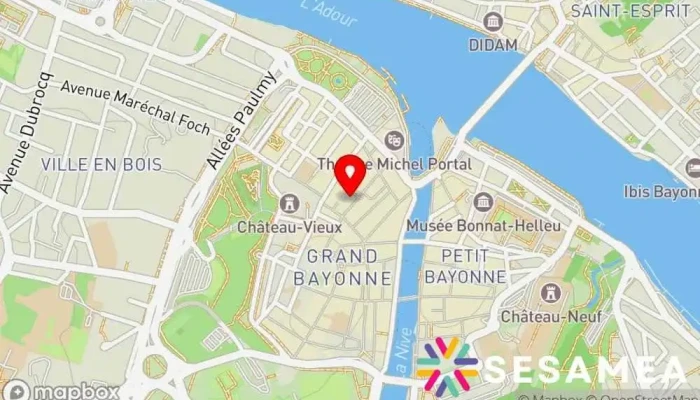 Les Arcades -  Carte - Bayonne