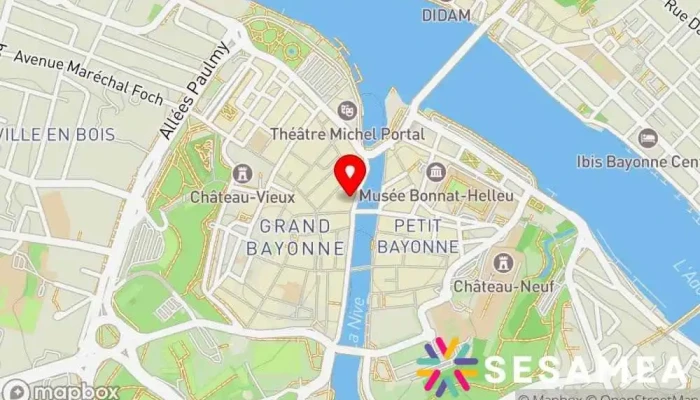 Les Tontons Flingueurs -  Carte - Bayonne