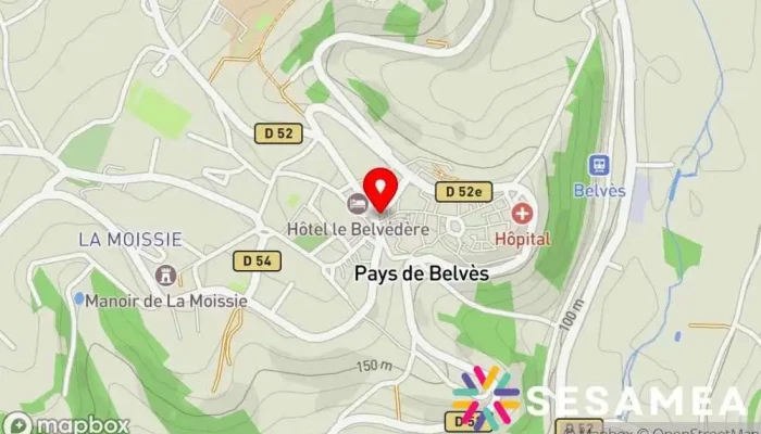 Madelon Iv -  Carte - Pays De Belvès