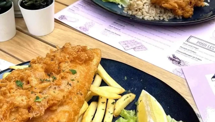 Ohlala Burgers -  Fish And Chips - Bergerac