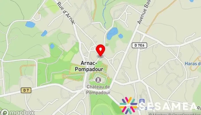 Parc Hotel Pompadour Carte - Arnac-pompadour