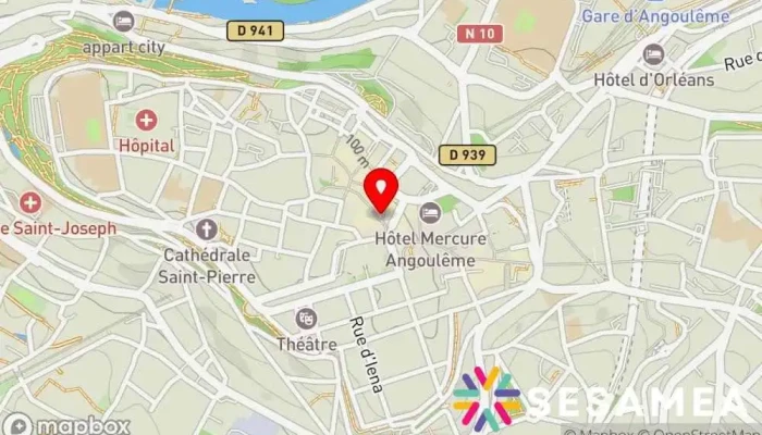 carte de Pura Vida Bar à Angoulême