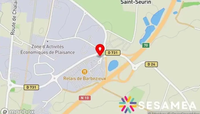 Relais De Barbezieux -  Carte - Barbezieux-saint-hilaire