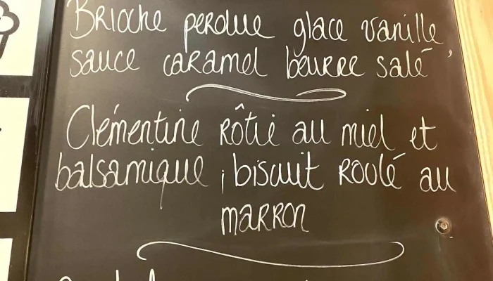 Restaurant La Cabane -  Menu - Belin-béliet